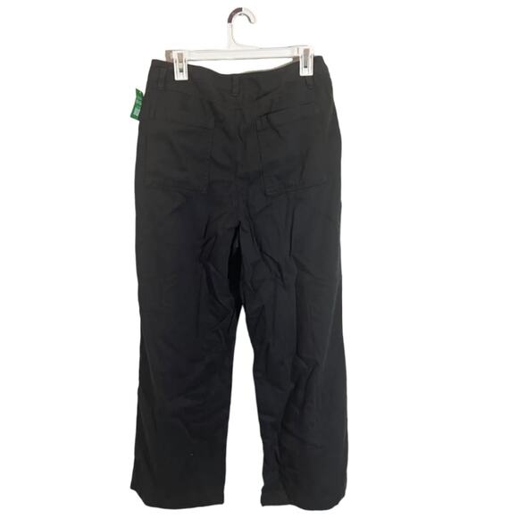 Gap Twill Khaki Pants Women's Size 10 Navy Straight Leg Mid Rise NWT - Picture 1 of 7